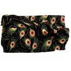 Mardi Gras Peacock Feathers Cummerbund and Bow Tie